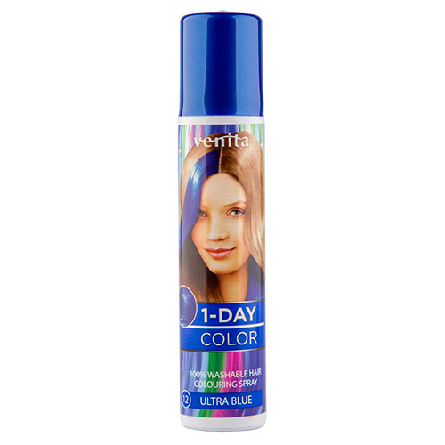 Спрей для волос оттеночный VENITA 1-DAY COLOR тон Saphir blu
