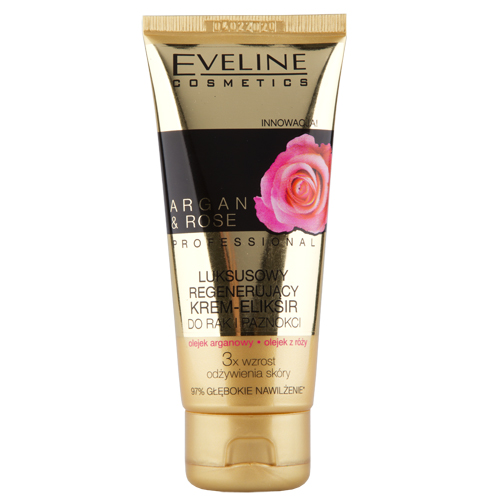 Крем-эликсир для рук и ногтей EVELINE PROFESSIONAL ARGAN & R