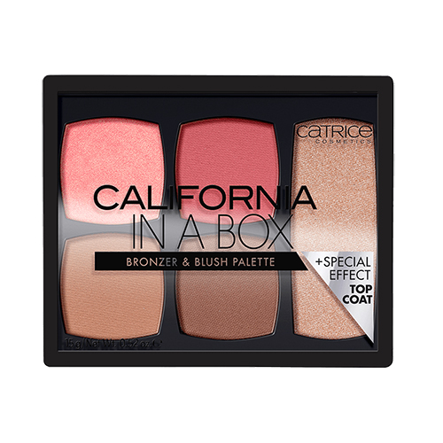 Палетка для макияжа лица CATRICE CALIFORNIA IN A BOX бронзер