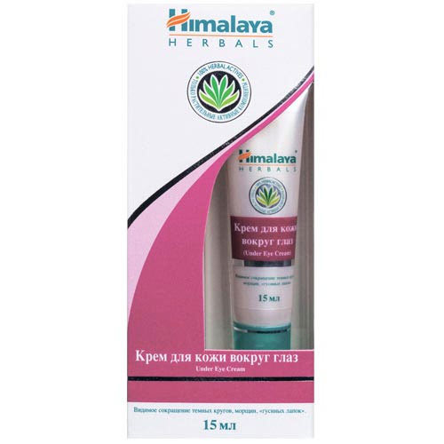 Крем для кожи вокруг глаз HIMALAYA HERBALS сокращает темные 