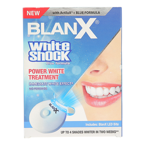 Система для отбеливания зубов BLANX WHITE SHOCK со световым 