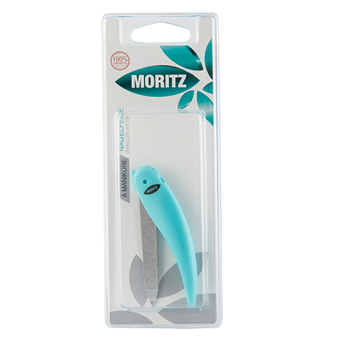 Пилка для ногтей MORITZ двусторонняя с сапфировым напылением