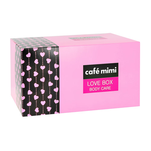 Набор подарочный женский CAFE MIMI LOVE BOX крем для тела 10