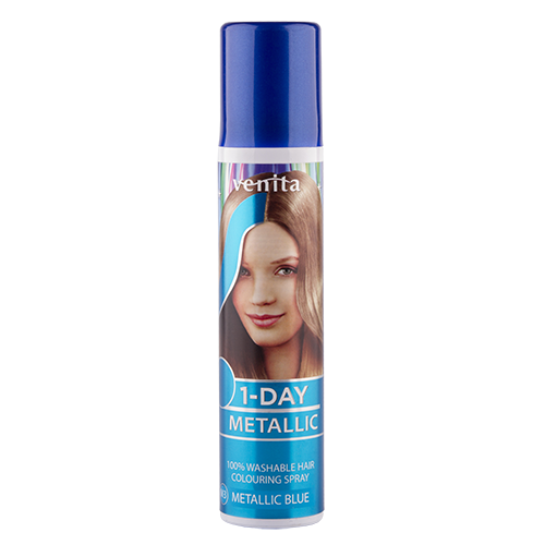 Спрей для волос оттеночный VENITA 1-DAY METALLIC тон Metalli