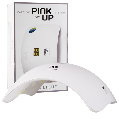 Лампа для полимеризации гель-лака UV/LED PINK UP PRO white