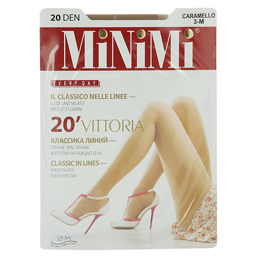 Колготки женские MINIMI VITTORIA 20 den Caramello р-р 3