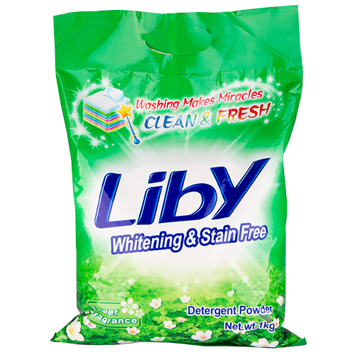 Порошок стиральный LIBY отбеливающий 1 кг