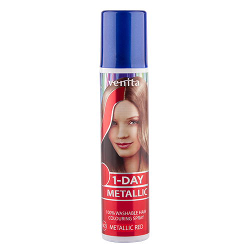 Спрей для волос оттеночный VENITA 1-DAY METALLIC тон Metalli