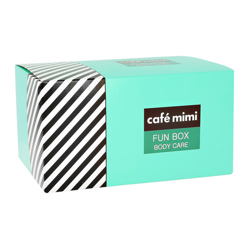 Набор подарочный женский CAFE MIMI FUN BOX крем для тела 100
