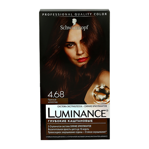 Краска для волос LUMINANCE тон 4.68 Пряный шоколад