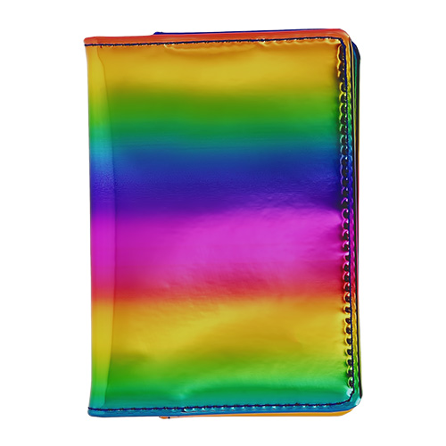 Обложка для паспорта LADY PINK RAINBOW разноцветная