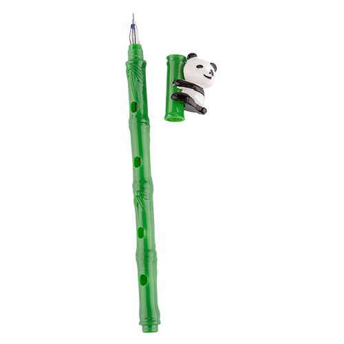 Ручка гелевая FUN Бамбук с пандой