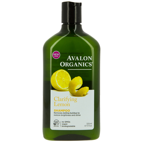 Шампунь для волос AVALON ORGANICS с маслом лимона для увелич