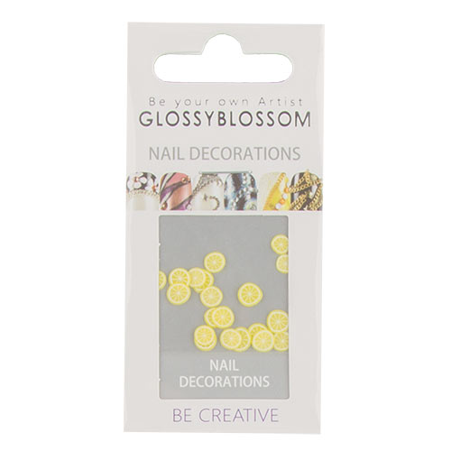 Украшения для ногтей GLOSSYBLOSSOM лимон 3 D