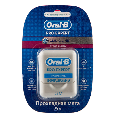 Нить зубная ORAL-B PRO-EXPERT Прохладная мята 25 м