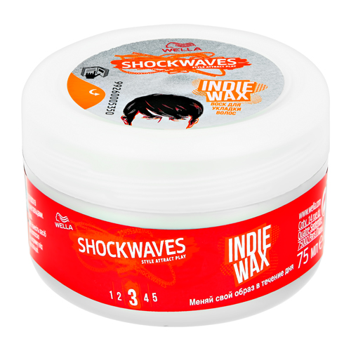 Воск для волос WELLA SHOCKWAVES Indie wax 75 мл