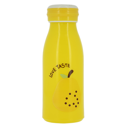 Бутылка для воды FUN FOOD yellow 300 мл