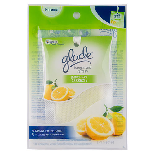 Саше ароматическое GLADE Лимонная свежесть 8 г