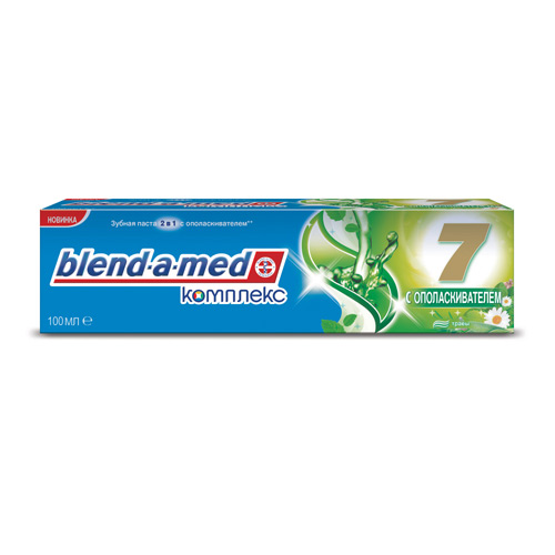 Паста зубная BLEND-A-MED COMPLETE 7 + Травы 100 мл