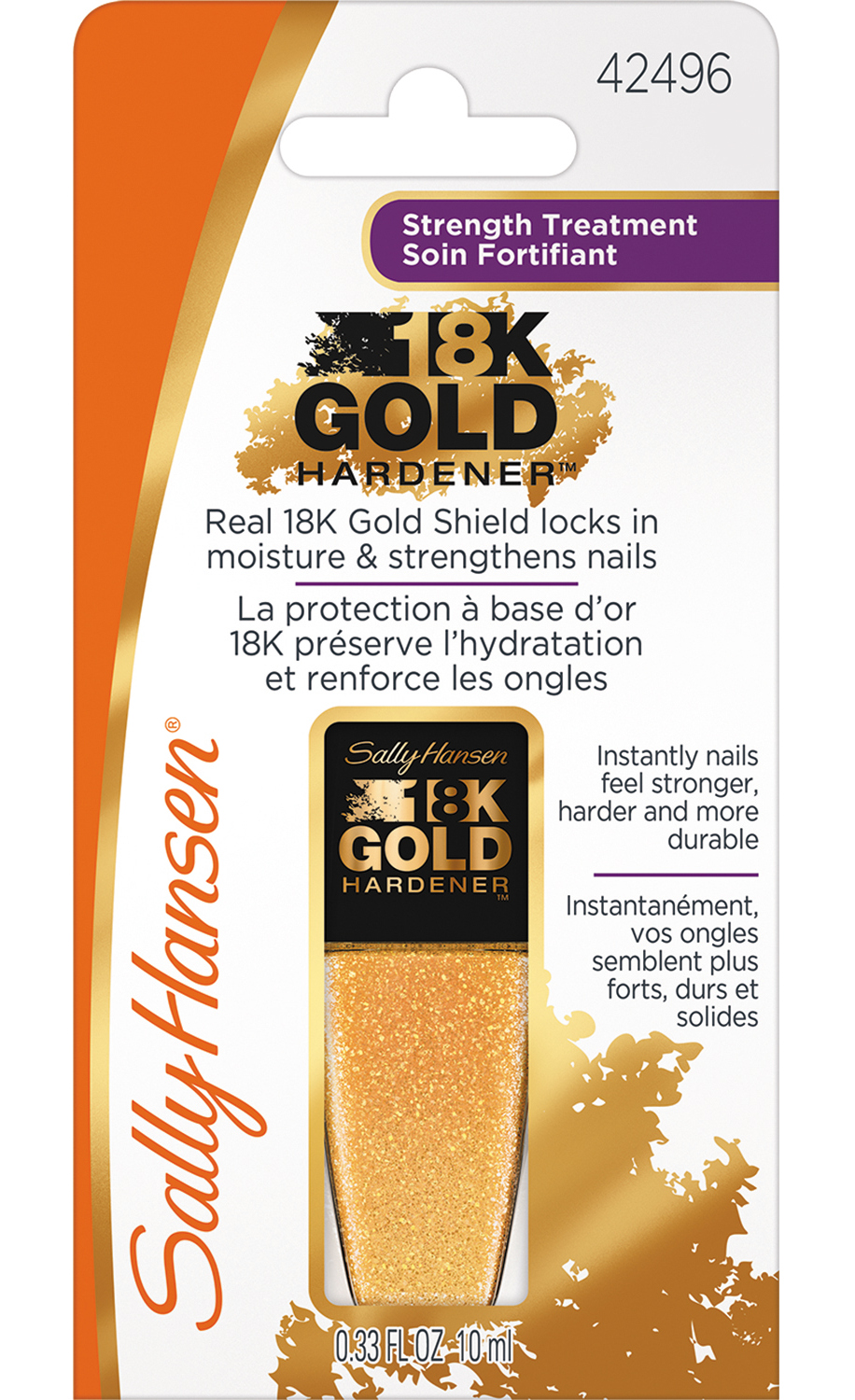 SALLY HANSEN Средство для укрепления ногтей / 18K GOLD (gold