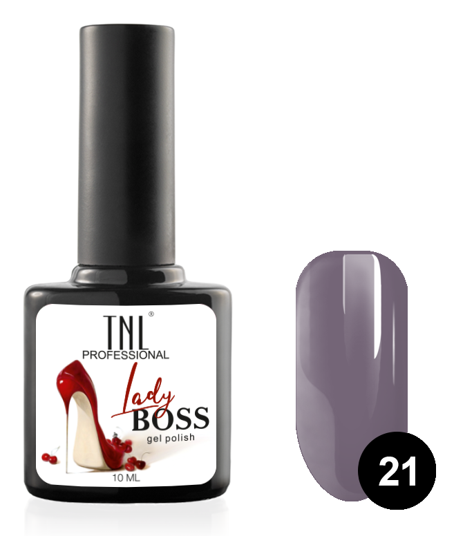 TNL PROFESSIONAL 21 гель-лак для ногтей / Lady Boss 10 мл