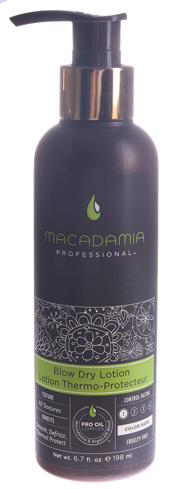 MACADAMIA PROFESSIONAL Лосьон для укладки / Blow Dry Lotion 