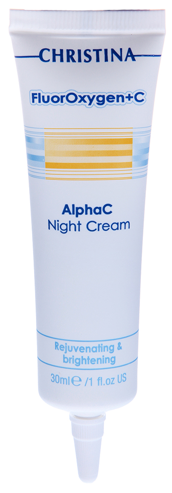 CHRISTINA Крем осветляющий ночной / Alpha C Night Cream FLUO