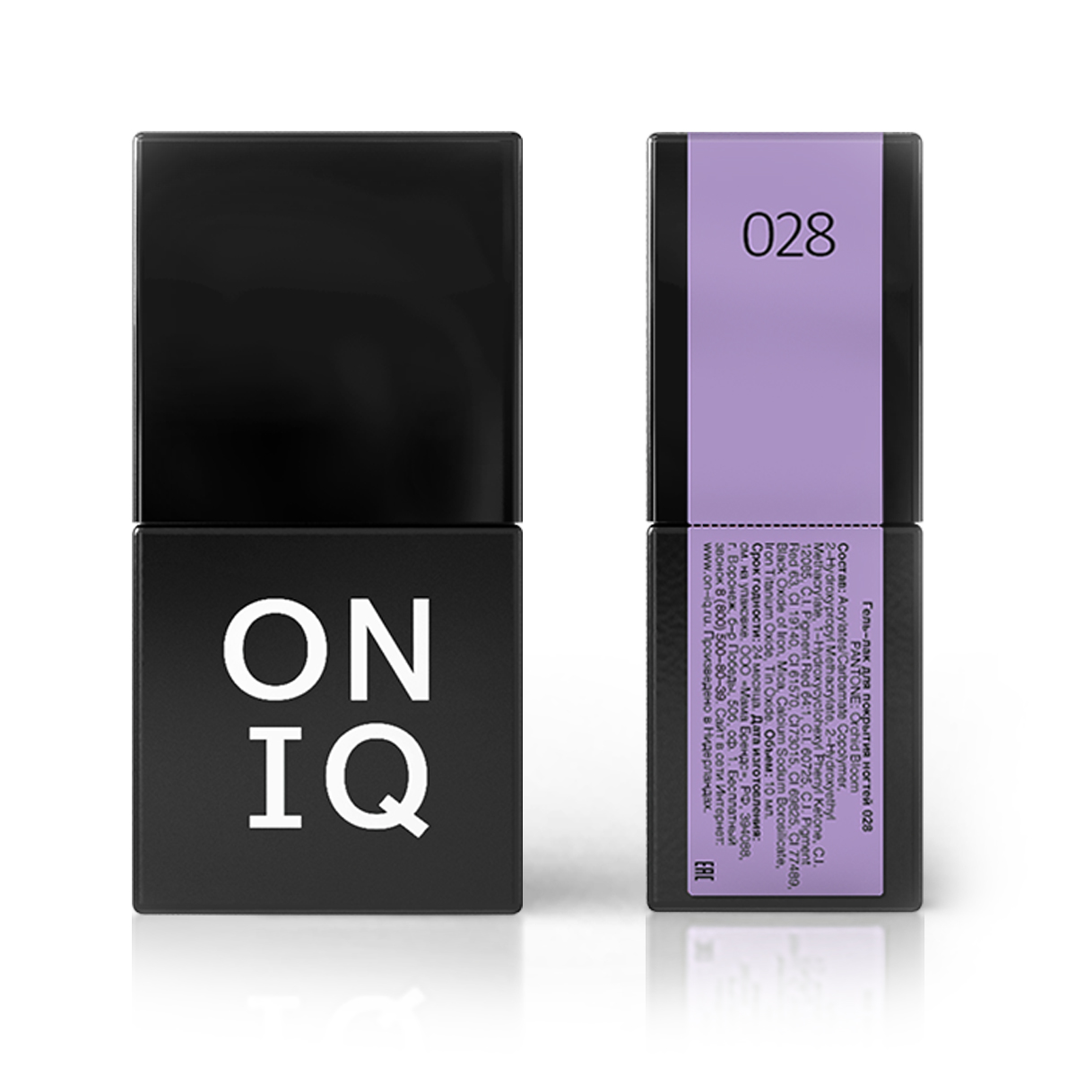 ONIQ Гель-лак для покрытия ногтей, Pantone: Orchid bloom, 10