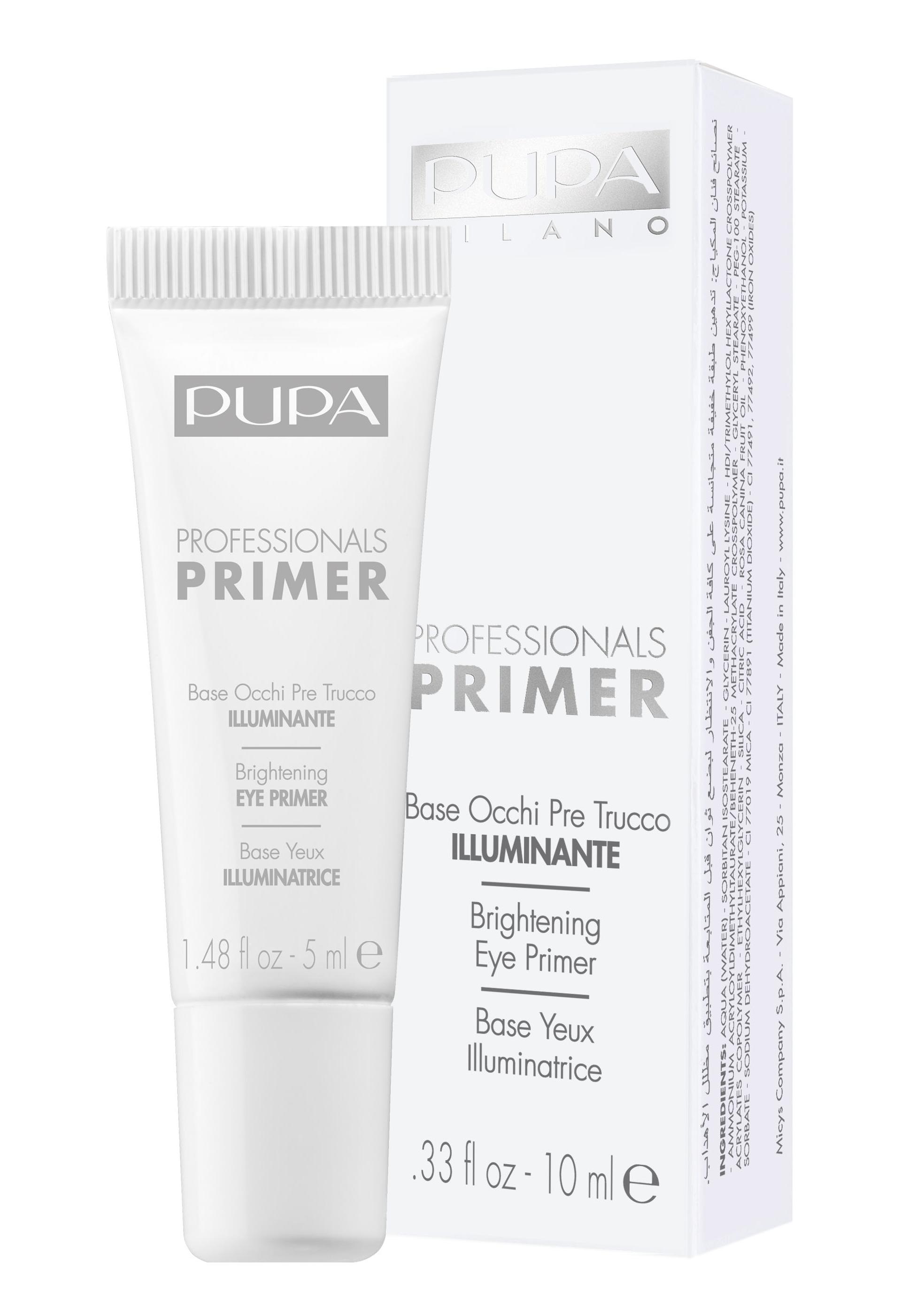 PUPA База для век 001 / BRIGHTENING EYE PRIMER 10 мл