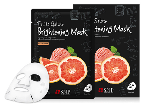 SNP Маска для лица / Fruits Gelato Brightening Mask 25 мл