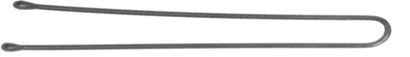 DEWAL PROFESSIONAL Шпильки серебристые, прямые 70 мм, 60 шт/