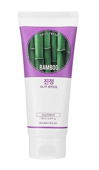 HOLIKA HOLIKA Пенка очищающая витаминная с бамбуком для лица