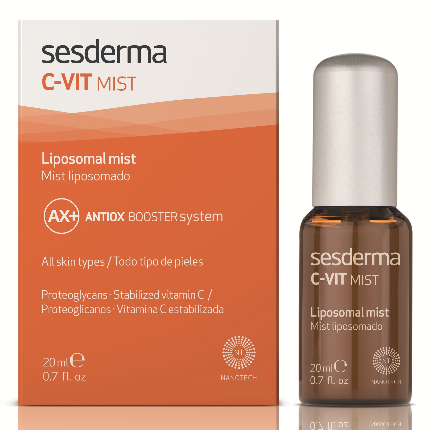 SESDERMA Спрей-мист с витамином С для лица / C-VIT Liposomal
