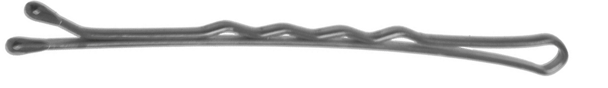 DEWAL PROFESSIONAL Невидимки серебристые, волна 60 мм, 200 г