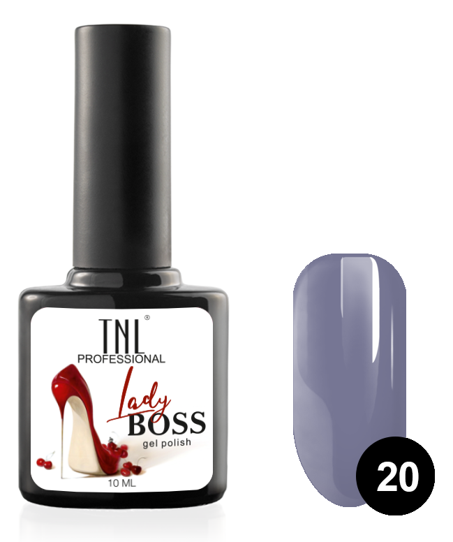 TNL PROFESSIONAL 20 гель-лак для ногтей / Lady Boss 10 мл
