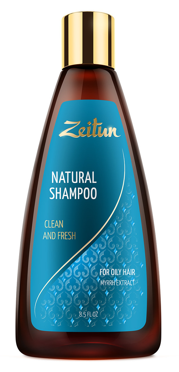 ZEITUN Шампунь для жирных волос Здоровье и свежесть 250 мл