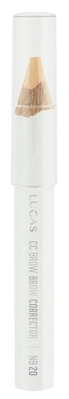 LUCAS' COSMETICS Карандаш консилер для бровей, NB20 бежевый 