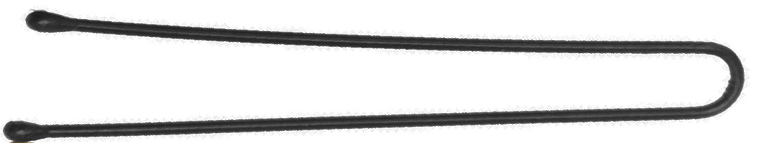 DEWAL PROFESSIONAL Шпильки черные, прямые 60 мм, 60 шт/уп (н