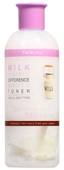 FARMSTAY Тонер с экстрактом молока, выравнивающий тон кожи 3