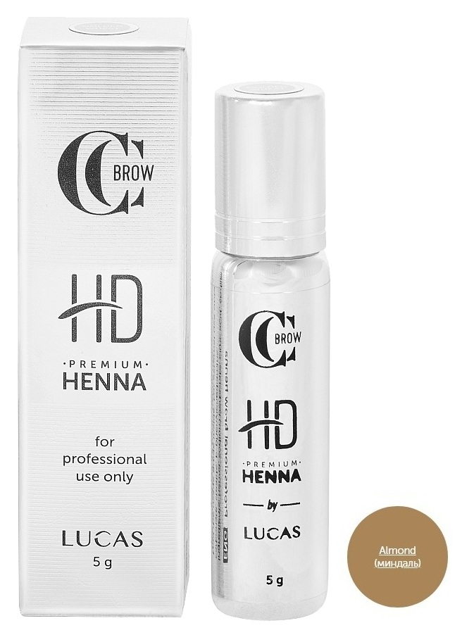 LUCAS' COSMETICS Хна для бровей, миндаль / CC Brow Premium h