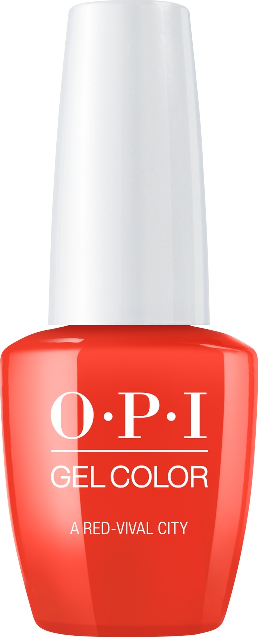 OPI Гель-лак для ногтей / A Red-vival City LISBON GELCOLOR 1