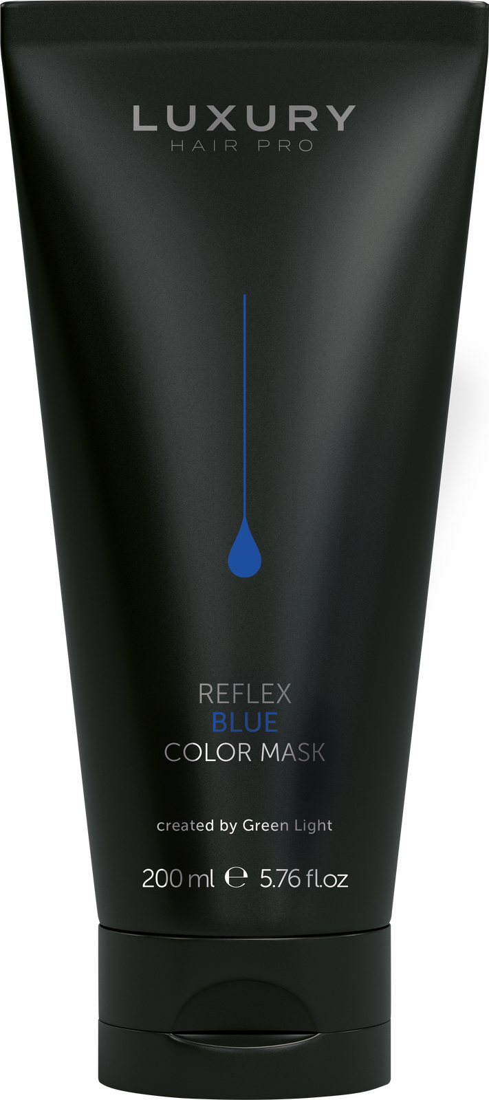GREEN LIGHT Маска оттеночная для волос, синяя / Reflex Color