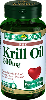NATURE’S BOUNTY Масло криля, капсулы 500 мг № 30