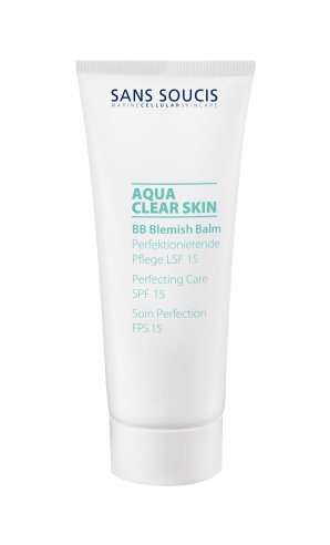 SANS SOUCIS Крем ВВ SPF 15, бронзовый / AQUA CLEAR SKIN BEAU