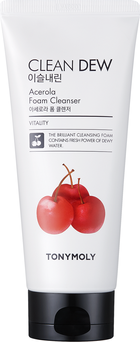 TONY MOLY Пена для умывания / Clean Dew Acerola Foam Cleanse