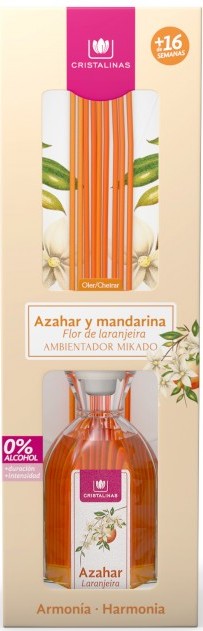 CRISTALINAS Диффузор ароматический Цветущий апельсин и манда