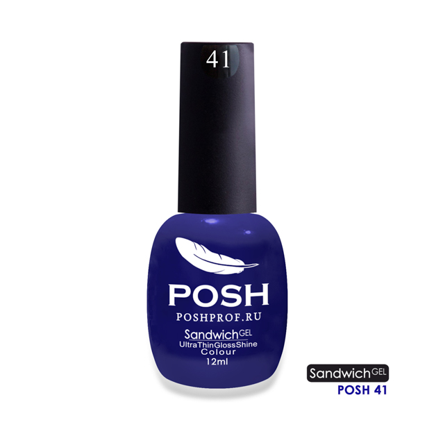 POSH 41 гель-лак для ногтей Белые ночи / SENDVICH GEL UV/LED