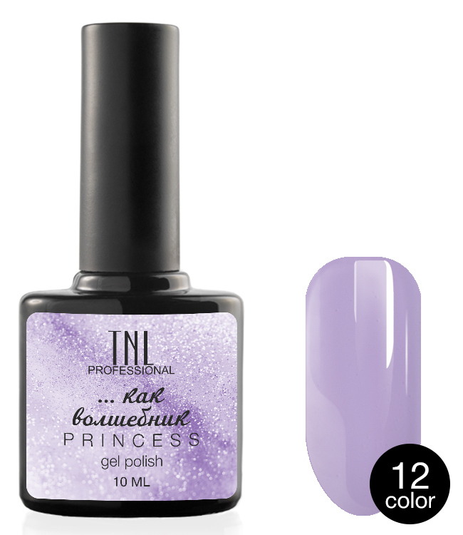TNL PROFESSIONAL 12 гель-лак для ногтей / Princess color 10 