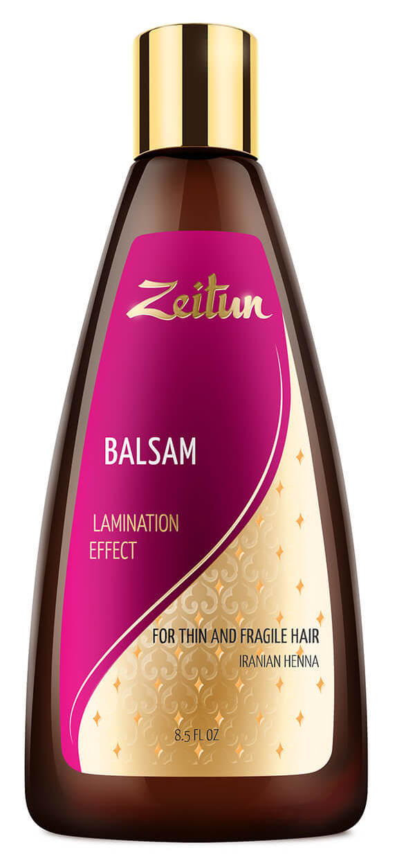 ZEITUN Бальзам для тонких и хрупких волос Эффект ламинирован