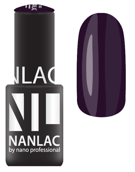 NANO PROFESSIONAL 2185 гель-лак для ногтей, black violet / N